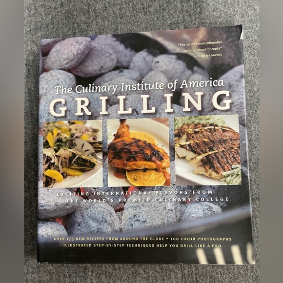 culinary institute Other - Gray and White Kitchen Cookbooks
